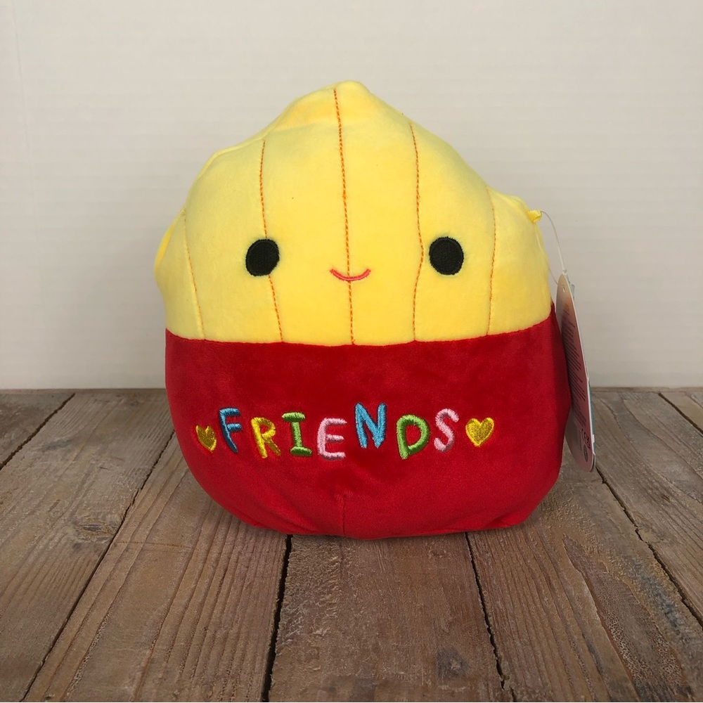 Squishmallows 7.5” Floyd the French Fries Friends NWT New Plush Stuffed Animal
